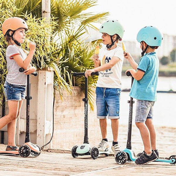 Scoot and Ride Helmet S-M Turkuaz Çocuk Kaskı 190605-96362