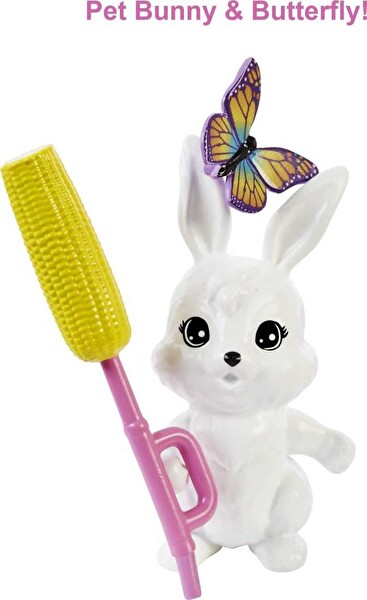 Barbie'nin Kız Kardeşleri Kampa Gidiyor Oyun Seti - Esmer Barbie Bebek HDF71