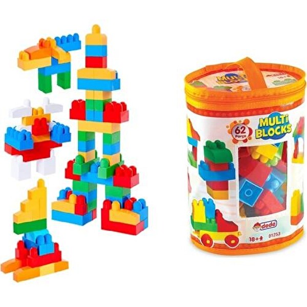 Dede 62 Parça Multi Blocks 01253