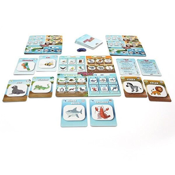 Sam Games Acaba Neyim? Junior - Hayvanlar Alemi Kutu Oyunu 72604