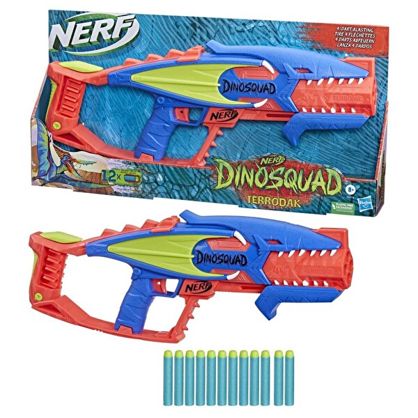 Nerf Dinosquad Terrodak Çocuklar İçin Oyuncak F6313
