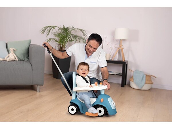 Smoby 3'ü 1 Arada Maestro Rose Mavi Araç 720304