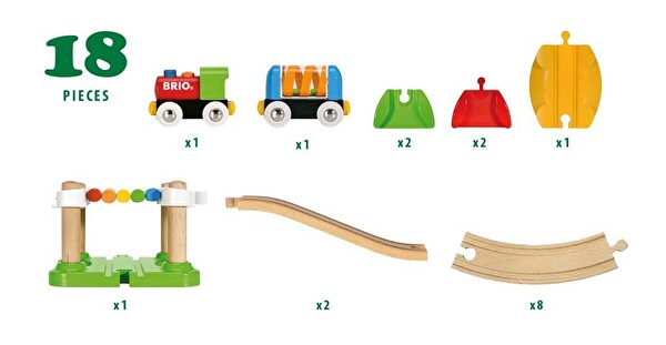 Brio Pilli İlk Tren Setim 33710