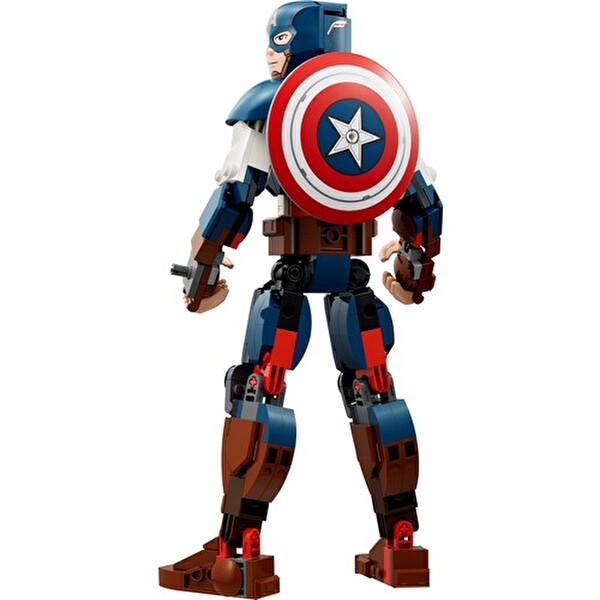 LEGO Marvel Kaptan Amerika Yapım Figürü 76258