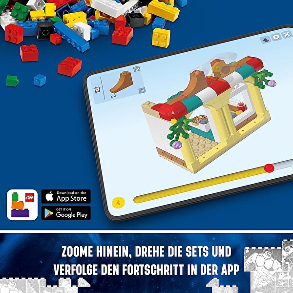 LEGO Marvel Kaptan Amerika Yapım Figürü 76258
