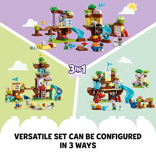 LEGO Duplo 3’ü 1 Arada Ağaç Ev 10993