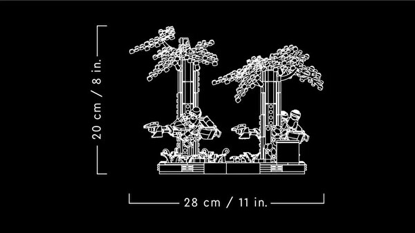 LEGO Star Wars Endor Hız Motoru Takibi Diorama 75353
