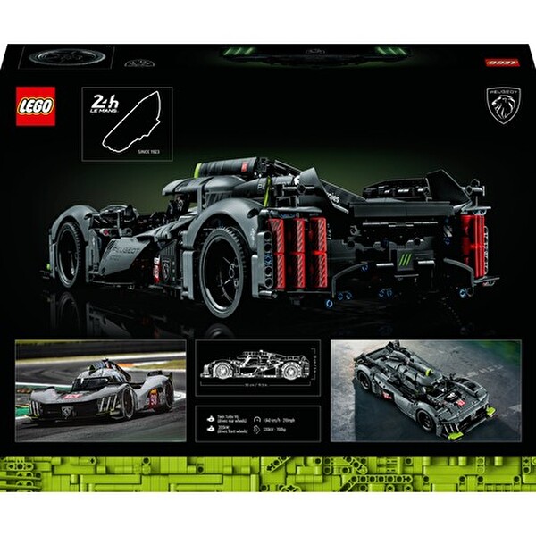 LEGO Technic Peugeot 9x8 24H Le Mans Hybrid Hypercar 42156