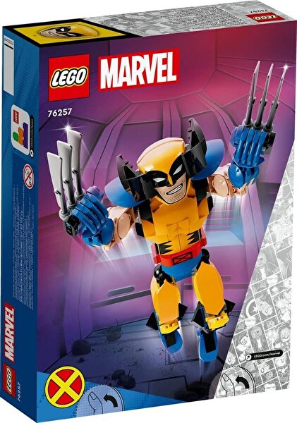 LEGO Marvel Wolverine Yapım Figürü 76257