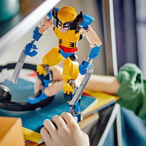 LEGO Marvel Wolverine Yapım Figürü 76257