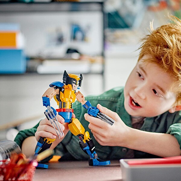 LEGO Marvel Wolverine Yapım Figürü 76257