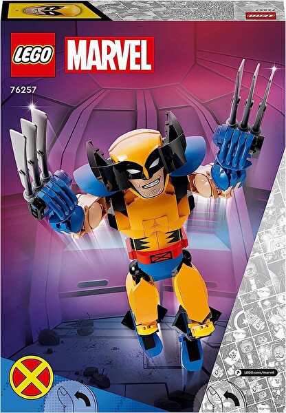 LEGO Marvel Wolverine Yapım Figürü 76257