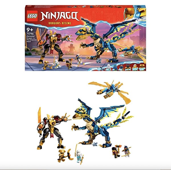 Ninjago Element Ejderhası İmparatoriçe Robotuna Karşı 71796