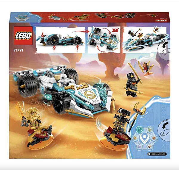 LEGO Ninjago Zane'in Ejderha Gücü Spinjitzu Yarış Arabası 71791
