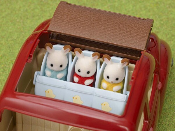 Sylvanian Families Üçüz Bebek Arabası Oyun Seti 5533