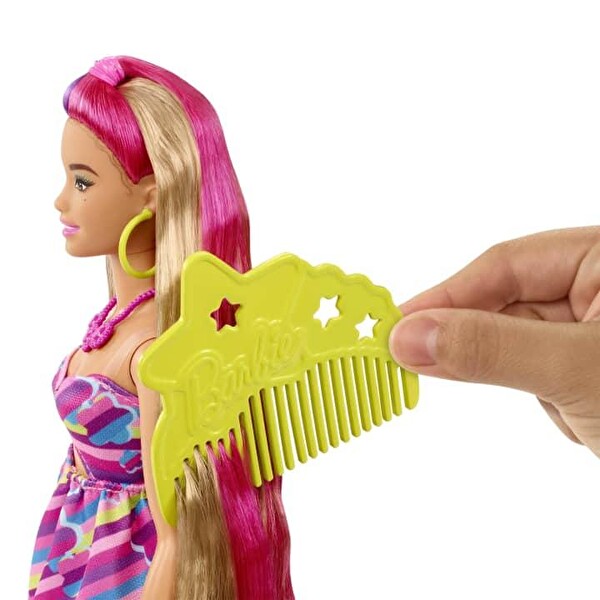 Barbie Upuzun Muhteşem Saçlı Bebekler HCM87-HCM89