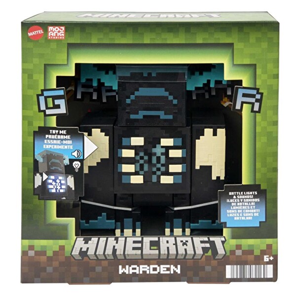 Mattel Minecraft Warden Figür Oyuncak HHK89