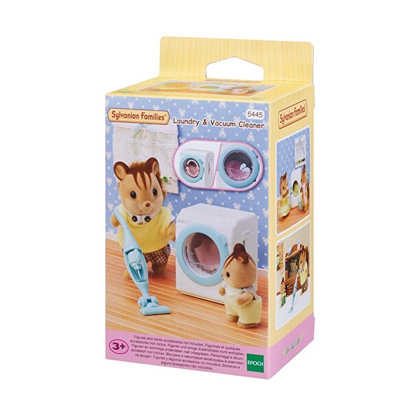 Sylvanian Families Çamaşır Makinesi ve Elekrikli Süpürge ESF5445