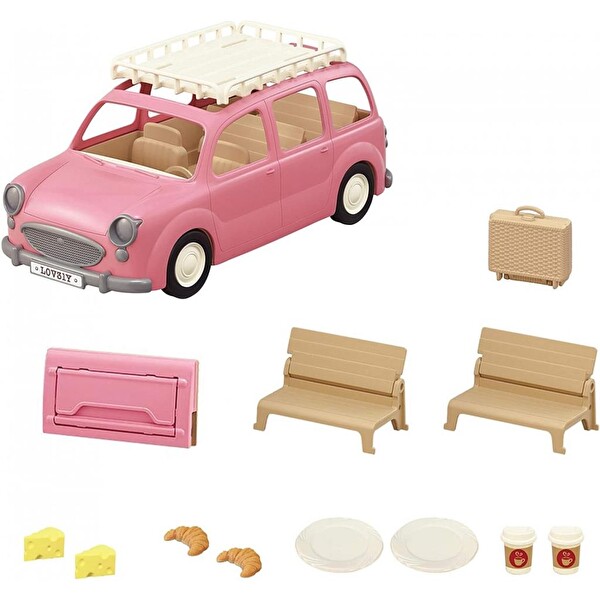 Adore Oyuncak Sylvanian Families Aile Piknik Arabası 5535