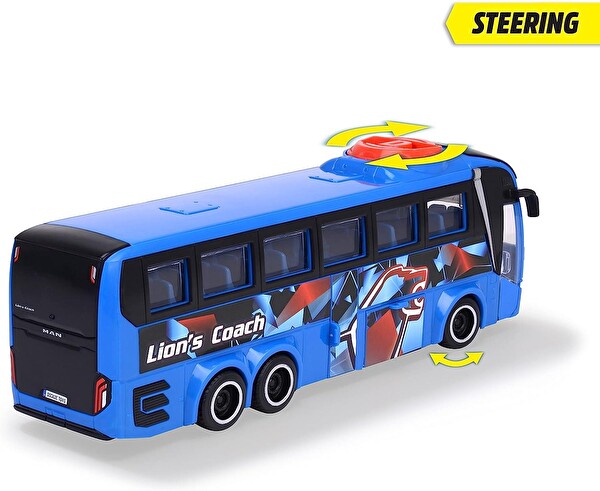 Dickie Toys Direksiyon Fonksiyonlu Şehir Otobüsü 203744017