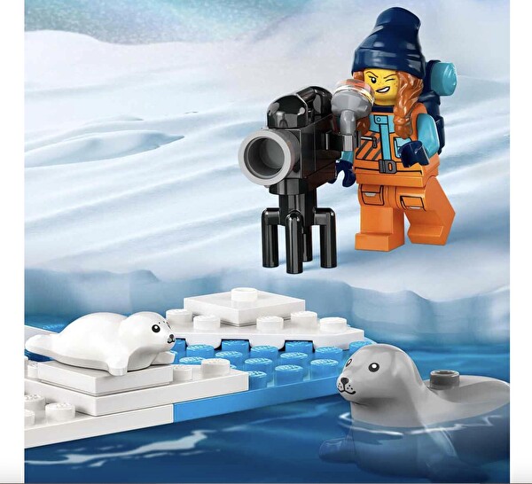 LEGO City Kutup Kaşifi Motorlu Kızağı 60376
