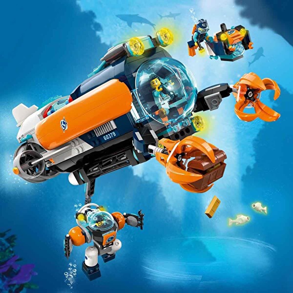 LEGO City Derin Deniz Keşif Denizaltısı 60379 Fiyatı ve