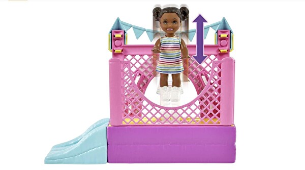 Barbie Bebek Bakıcısı Skipper Oyun Evi Seti HHB67