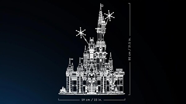 LEGO Disney Şatosu 43222 Fiyatı ve Özellikleri - Teknosa