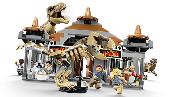 LEGO Jurassic World Ziyaretçi Merkezi: T. Rex ve Raptor Saldırısı 76961