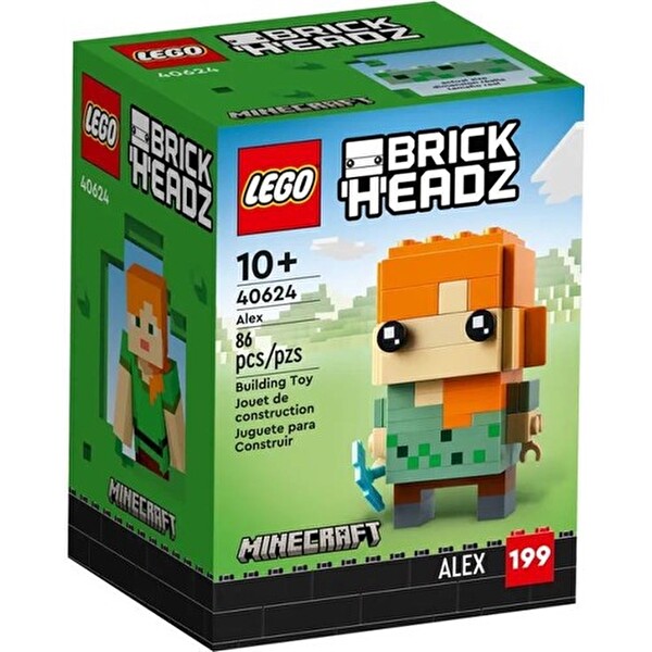 LEGO BrickHeadz Minecraft Alex 40624