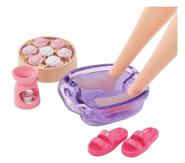 Barbie Wellness Barbie'nin Spa Günü Bebekleri GKH73-HKT90