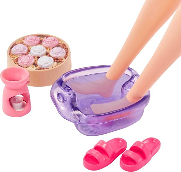 Barbie Wellness Barbie'nin Spa Günü Bebekleri GKH73-HKT90