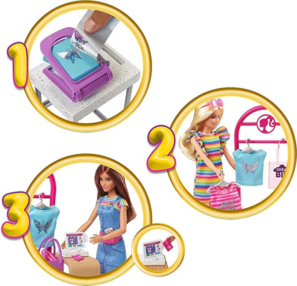 Barbie Tasarım Butiği HKT78