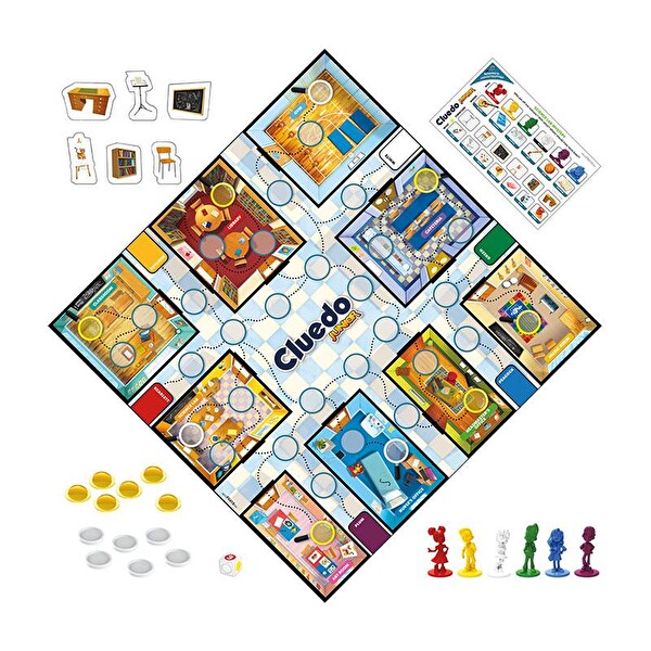 Hasbro Cluedo Junior Kutu Oyunu F6419
