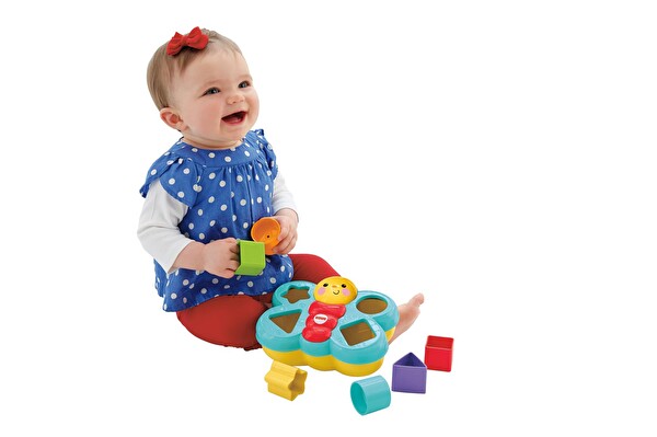 Fisher Price Kelebek 6 Bloklu Şekil Eşleştirme Arkadaşı CDC22