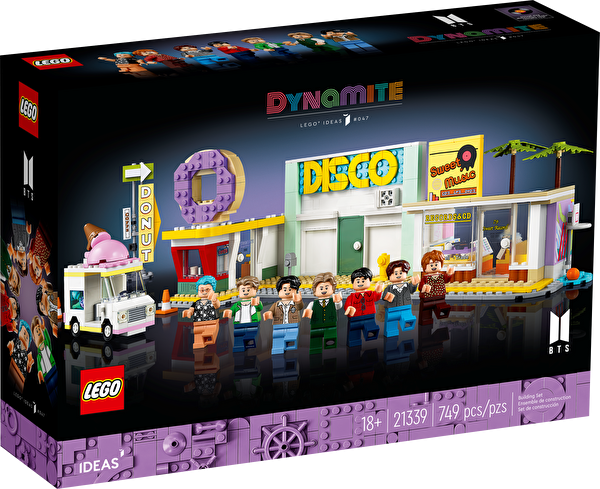 LEGO Ideas 749 Parça BTS Dynamite 21339