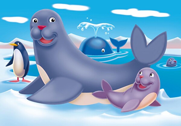 Ravensburger 6/8/10/12 Parça Yaşadığım Yer Puzzle 030583