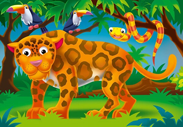 Ravensburger 6/8/10/12 Parça Yaşadığım Yer Puzzle 030583