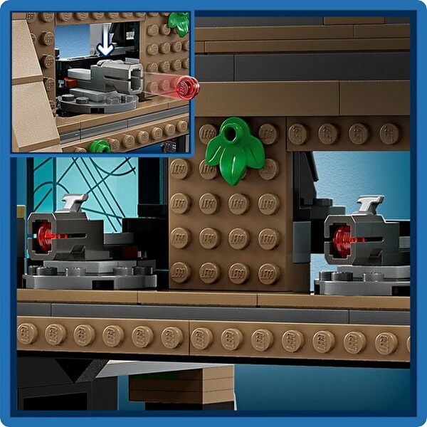 LEGO Star Wars Yeni Bir Umut Yavin 4 Asi Üssü Star Wars Hayranı Çocuklar İçin Yaratıcı Oyuncak Yapım Seti 75365