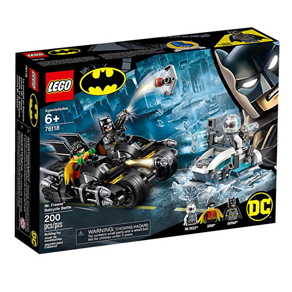 LEGO Super Heroes Mr. Freeze Batcycle Savaşı 76118
