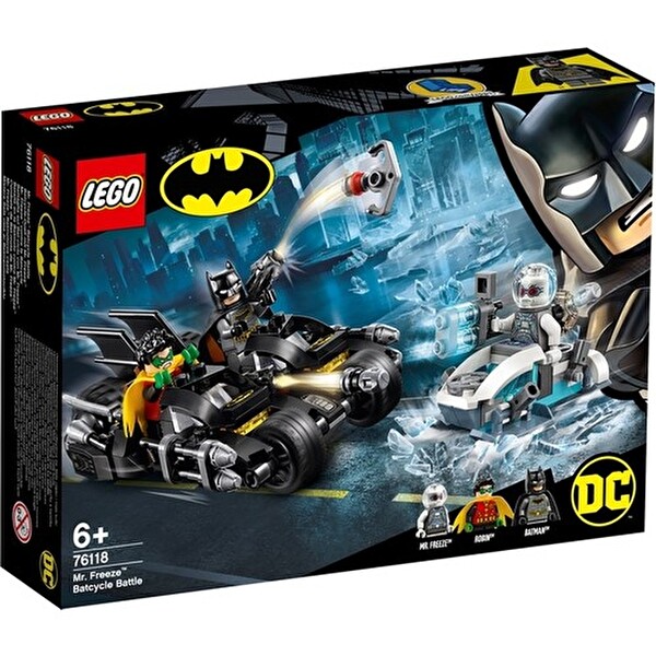 LEGO Super Heroes Mr. Freeze Batcycle Savaşı 76118