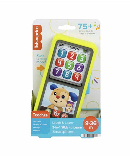 Fisher Price Kaydır ve Öğren Akıllı Telefon HNL48