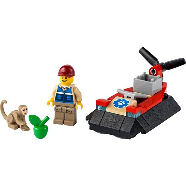 LEGO City Vahşi Hayvan Kurtarma Hoverkraftı 30570