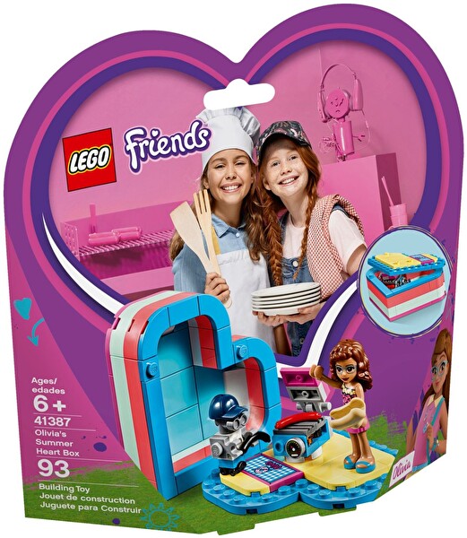 LEGO Friends Olivia'nın Yaz Kalp Kutusu 41387