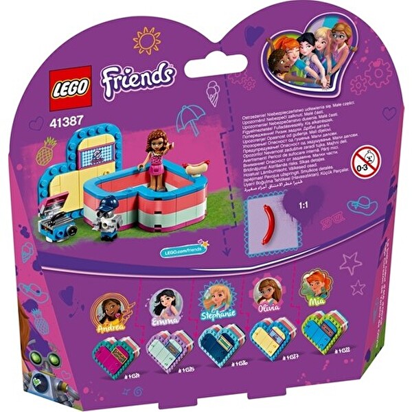 LEGO Friends Olivia'nın Yaz Kalp Kutusu 41387