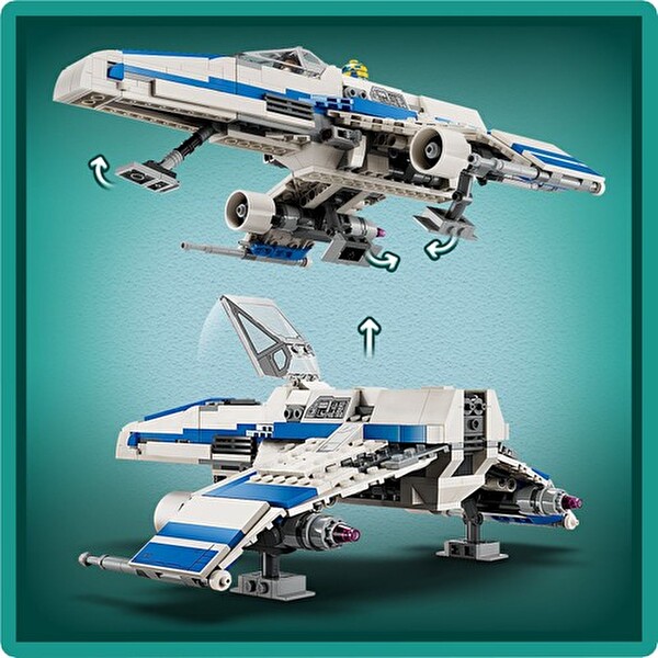 LEGO Star Wars:Ahsoka Yeni Republic E-Wing Shin Hati’nin Starfighter’ına Karşı 75364