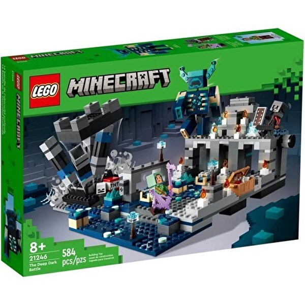 584 Parça Minecraft Zifiri Derinlikler Savaşı 21246