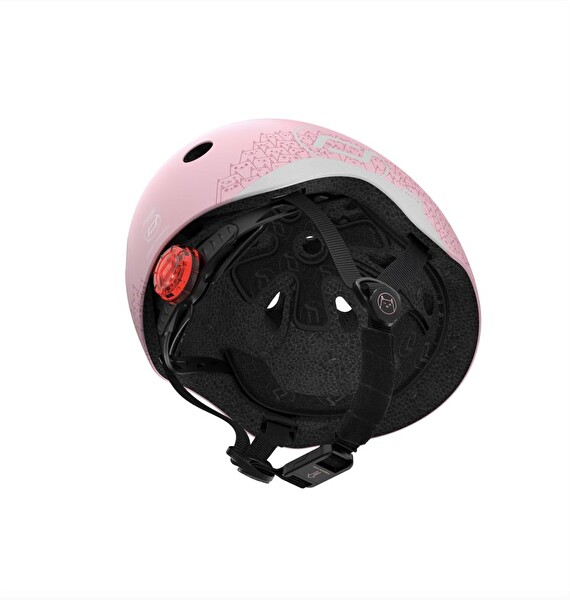 Scoot and Ride Helmet Reflective XXS-S Pembe Bebek Kaskı 181206-96496