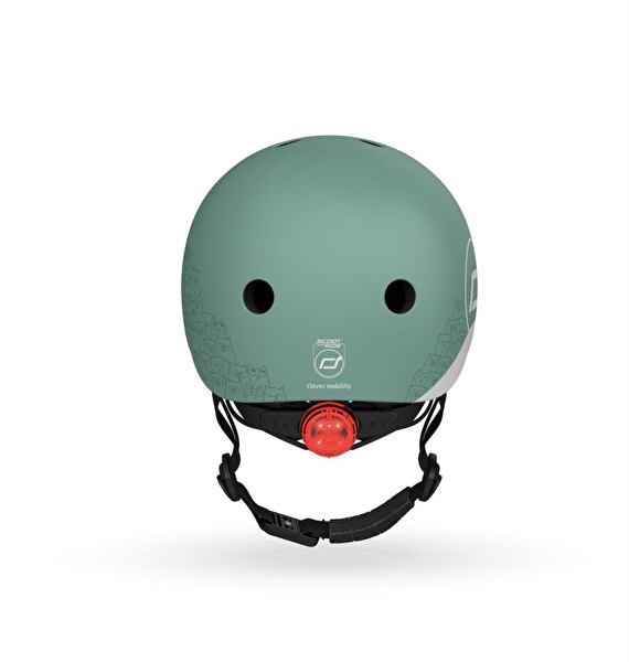 Scoot and Ride Helmet Reflective XXS-S Yeşil Bebek Kaskı 181206-96497