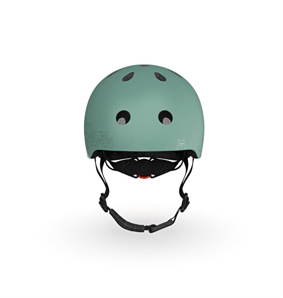 Scoot and Ride Helmet Reflective XXS-S Yeşil Bebek Kaskı 181206-96497